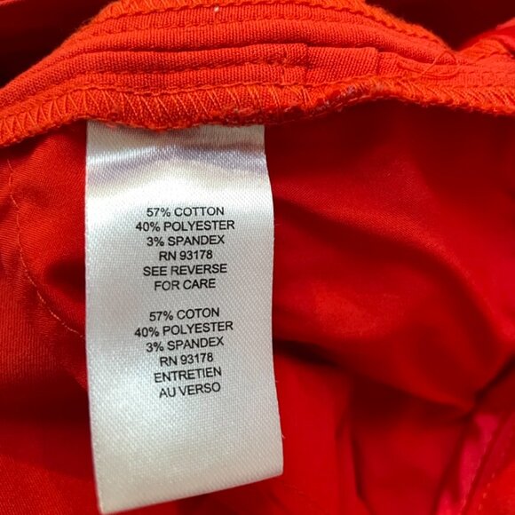 Tahari Red Tailored Stretch Shorts – Women’s Size 10 - Picture 5 of 5